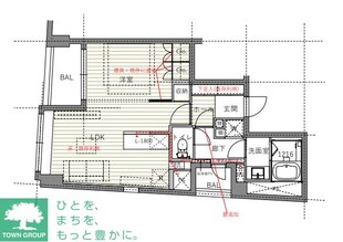 シティテラス赤坂の物件間取画像